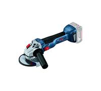 Bosch Professional 18V System meuleuse Angulaire GWS 18V-10 (diamètre de Disque 125 mm, sans Batterie ni Chargeur, dans Une Boite Carton), 18 V, Gris, Solo in Karton
