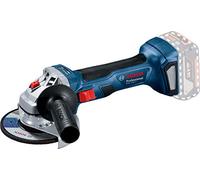 Bosch Professional 18V System meuleuse angulaire GWS 18V-7 (Ø disque 115 mm, capot de protection, poignée supplémentaire, flasque de serrage, écrou de serrage, sans batterie ni chargeur, carton)