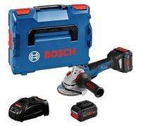 Bosch Professional 18V System meuleuse angulaire sans-fil GWS 18V-10 PSC (de disque 125 mm, 2 batteries ProCORE18V 5.5Ah, chargeur GAL 1880, dans L-BOXX 136)