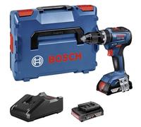 Perceuse-visseuse à percussion Bosch Professional GSB 18V-55 (28/55/- Nm) + 2 batteries 2,0Ah + chargeur GAL 18V-40 - 06019H5305