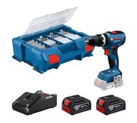 BOSCH GSB 18V-65 PROFESSIONAL Perceuse-visseuse a percussion, 2 x 4.0Ah, L-case 06019N3307