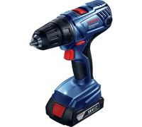 Bosch Professional 18V System perceuse-visseuse sans-fil GSR 18V-21 (couple max. : 55 Nm, avec 2 batteries de 2,0 Ah, chargeur rapide GAL 18V-40, L-BOXX)