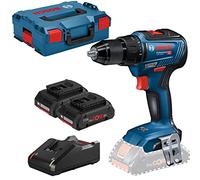 Bosch Professional 18V System Perceuse-visseuse sans fil GSR 18V-55 (2 batteries ProCORE18V 4.0Ah, chargeur rapide GAL 18V-40, dans une L-Boxx)