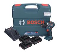 Akku-bohrschrauber Gsr 18v-55 Professional, 18volt (blau/schwarz, 3x