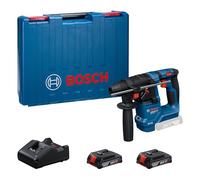 Bosch Perforateur GBH 18V-18 PROFESSIONAL – sans fil SDS plus, 2× GBA 2,0 Ah
