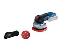 Bosch GEX 18V-125 Professional Ponceuse orbitale aléatoire 10000 tr/min 20000 OPM Noir, Bleu, Gris, Rouge