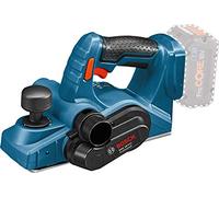 Bosch Professional 18V System rabot sans-fil GHO 18V-LI (régime à vide 14 000 tr/min, épaisseur de passe maxi 1,6 mm)