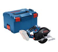 Bosch Professional 18V System scie circulaire sans-fil GKM 18V-50 1 (progression de travail rapide, moins d’étincelles et copeaux, avec 1 lame de scie circulaire, L-BOXX)