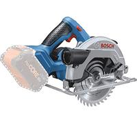 Bosch Professional 18V System scie circulaire sans-fil GKS 18V-57 (Ø de lame : 165 mm, profondeur de coupe : 57 mm, sans batterie ni chargeur, dans boîte carton)