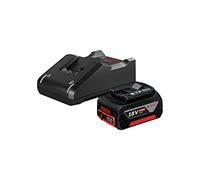 Batterie BOSCH GBA 18V 4.0 Ah + Chargeur 18V-40 Professional - 1600A01B9Y