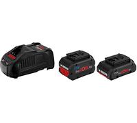 Pack de 2 batteries ProCore Bosch 18 V 4.0/8.0 Ah + chargeur GAL 1880 CV Professional - BOSCH - 1600A01BA8