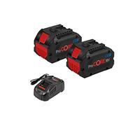 Pack de 2 Batteries ProCore 18V - BOSCH - 8.0Ah Li-Ion - Chargeur GAL 1880CV - Puissance 1600W