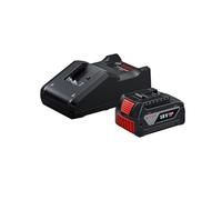 Bosch Professional 18V System Starter-Set batteries : 1 batterie GBA 18V 4.0Ah + chargeur rapide GAL 18V-40