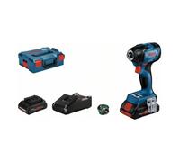 Bosch Professional 18V System visseuse à chocs sans-fil GDR 18V-210 C (couple de serrage : 210 Nm, couple décollement 370 Nm, 1 module Bluetooth, 2 x ProCORE18V 4.0Ah, chargeur rapide, L-BOXX 136)