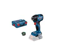Bosch Professional 18V System visseuse à chocs sans-fil GDR 18V-210 C (couple de serrage : 210 Nm, couple de décollement 370 Nm, sans batteries ni chargeur, avec 1 module Bluetooth, dans L-BOXX 136)