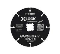 Bosch Professional 1x Disque à tronçonner Carbide Multi Wheel de (pour bois, plastique, tuyau en cuivre, X-LOCK, Ø 125 mm, alésage Ø 22,23 mm, accessoires pour meuleuse angulaire)