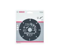 Bosch Professional 1x Disque à tronçonner Carbide Multi Wheel (Multi Material, Ø 125 mm, Accessoire pour meuleuse angulaire)