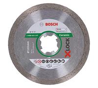 Bosch Professional 1x Disque à Tronçonner Diamanté X-LOCK Standard for Ceramic (pour Carrelages, Carreaux Tendres, 110 x 22,23 x 1,6 x 7,5 mm, Accessoires pour Meleuses Angulaires)
