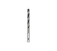 Bosch Professional 1x Foret Hexagonal HSS PointTeQ (pour métaux, Ø : 10,0 mm, longueur totale : 133 mm, emmanchement hexagonal de ¼", accessoires pour visseuse à percussion et perceuse-visseuse)