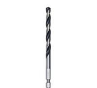 Bosch Professional 1x Foret Hexagonal HSS PointTeQ (pour métaux, Ø : 7 mm, longueur totale : 109 mm, emmanchement hexagonal de ¼", accessoires pour visseuse à percussion et perceuse-visseuse)