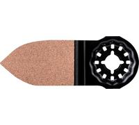 Bosch Professional 1x Languette de ponçage Expert Sanding Finger Fine AVZ 32 RT10 (pour Bois dur, résineux, Largeur 32 mm, Accessoire Outil multifonction)