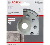 Bosch Professional 1x Meule Assiette Diamantée Standard for Concrete (pour béton, 125 x 22,23 x 5 mm, accessoires meuleuse angulaire)