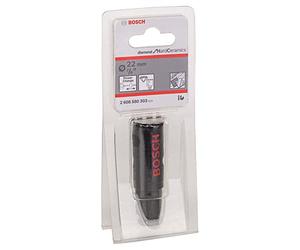 Bosch Professional 1x Scie Trépan Diamanté 'Diamond for Hard Ceramics' (pour Carrelages Très Durs, Ø 22 mm, Accessoires pour Perceuses)