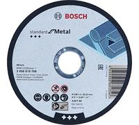 Bosch Professional 1x Standard for Metal Straight Cutting Disque à tronçonner (pour tôles, acier, Ø 125 x 1 x 22.23 mm, Accessoires Meuleuse Angulaire)