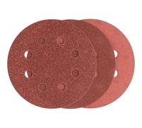 Bosch Professional 2607019496 - Paquet de 25 feuilles abrasives pour ponceuse excentrique (diamètre 115 mm, grain 80, 120, 240)