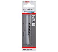 Bosch Professional 2x Forets hélicoïdaux HSS PointTeQ (pour métal, 3 x 33 x 61 mm, accessoires pour perceuse-visseuse)