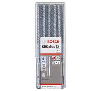 Bosch Professional 30 pièces Foret SDS plus-7X (pour le béton armé et la maçonnerie, 5 x 100 x 165 mm, accessoire pour marteau burineur)