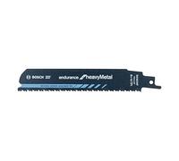 Bosch Professional 5 pièces Lame de scie sabre S 936 CHF Endurance for Heavy Metal (pour le métal, 150 x 25 x 1,1 mm, Accessoires scie alternative)