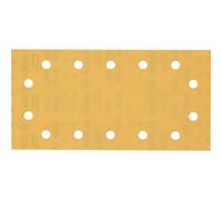 Bosch Professional 50x Feuilles abrasives Expert C470 à 14 trous (pour Bois dur, Peinture sur bois, 115x230 mm, Grain 400, Accessoires Ponceuse excentrique)