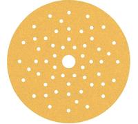 Bosch Professional 50x Feuilles abrasives Expert C470 multi-trous pour Bois dur,Peinture sur bois,Ø 150 mm,Grain 100,Accessoires