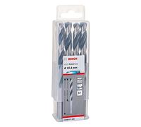 Bosch Professional 5x forets hélicoïdaux HSS PointTeQ (pour métal, 10,1 x 87 x 133 mm, accessoires pour perceuses-visseuses)
