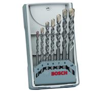 Bosch Professional 7-Piece CYL-3 Concrete Drill Bit Set (for Concrete, Ø 4-10 mm
