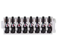 Bosch Professional 8 pièces Pack d'Embouts de Vissage Torx (Impact Control, T15 Bits, Longueur 25mm, Pick and Click, Accessoires de visseuse à percussion)