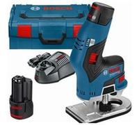Bosch Professional Affleureuse sans fil 06016B0000 GKF 12V-8 + 2 batteries, + mallette G