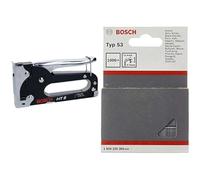 Bosch Professional Agrafeuse manuelle HT 8 (bois, agrafes de type 53) 603038000 Gris + Bosch Accessories 1609200365 Agrafes 8/11,4 mm 1000 pièces Type 5