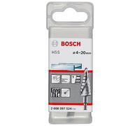 Bosch Foret étagé HSS 2608597524 – 1/4" (6,3 mm) – Longueur totale 70,5 mm – 1 pièce