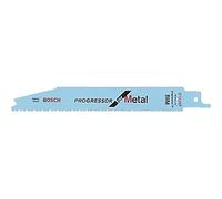 Bosch Professional Bosch lame de scie sabre pour le métal S 123 XF BIM Progressor for Metal 5 pièces 2608654402