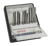 Bosch Professional Bosch Robust Line / 2607010541 Coffret de lames pour scie sauteuse 10 pièces Métal Tige en U
