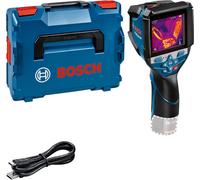 Bosch Professional Caméra thermographique système 12V GTC 600 C (sans batterie ni chargeur, application con, de Plage de température : de -20 °C a +600 °C, Résolution : 256 x 192 px, en L-BOXX)