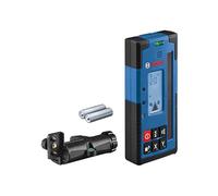Bosch Professional Cellule de réception laser LR 60 (support RB 60, 2 piles AA, portée : jusqu’à 300 m (rayon), idéale pour le laser rotatif GRL 600 CHV)