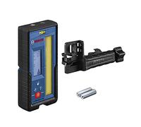 Bosch Professional Cellule de réception laser rotatif LR 45 (pour faisceaux rouge et vert), support de cellule RB 45, 2 piles AA, portée : dans un rayon maximal de 300 m) Bleu