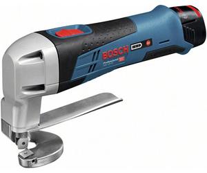 Bosch Professional Cisaille à tôle sans fil 0601926108 GSC 12V-13 + 2 batteries, + chargeur, + mallette