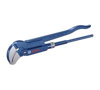 Bosch Clé serre-tubes mâchoires coudées 45° acier chrome-vanadium pour tubes jusqu'à 60 mm