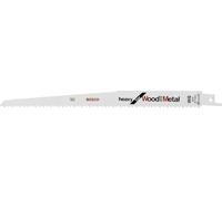 Bosch Lame pour scie-sabre S 1111 DF Heavy pour bois et métal 225 mm Lot de 2