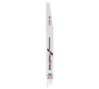 Bosch Professional Coffret de 5 lame de scie sabre S 3456 XF Progressor for Wood and Metal (longueur 200 mm, accessoires pour scie sabre)