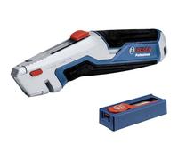 Bosch 1 600 A02 7M5 couteau à lame rétractable Bleu Couteau rasoir